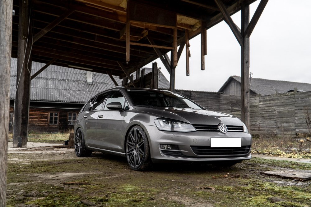 Eibach Tieferlegungsfedern Gewindefedern exklusiv für Volkswagen (VW) Golf 7 Variant Facelift für Starrachse-HA